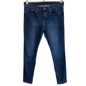 Banana Republic Womens Skinny Denim Pre Washed Slim Jean Capris Crop Size 30/10